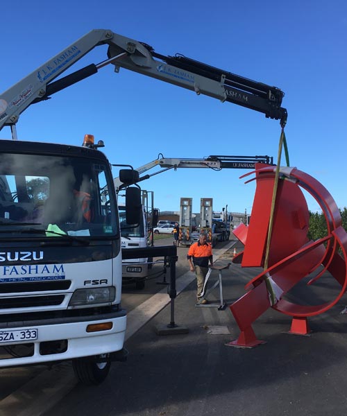 Sculpture Installation
