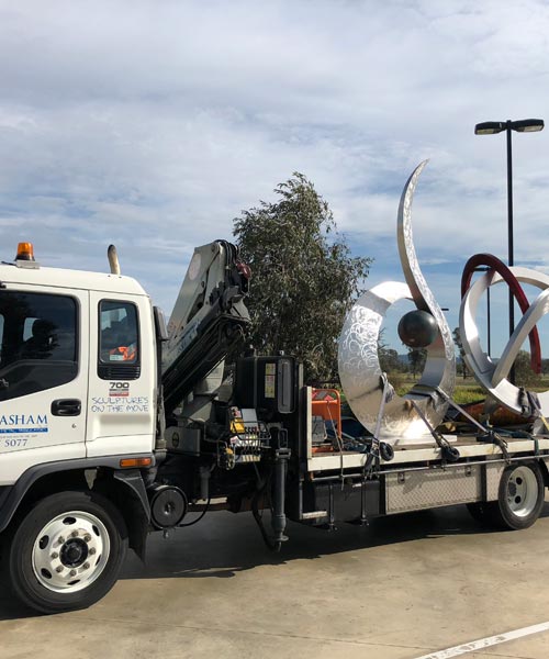Sculpture Relocation